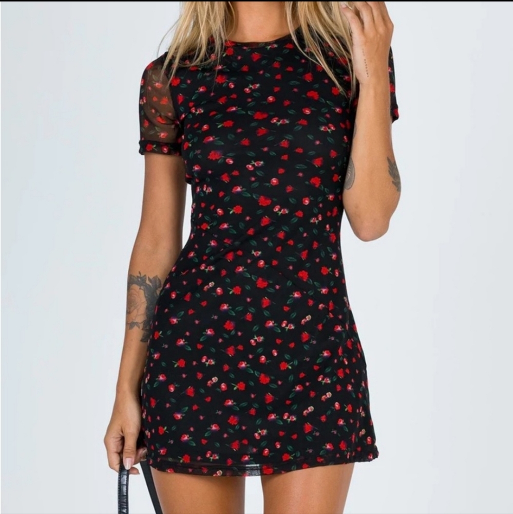 SOLD -princess Polly Dione mini dress sz 6